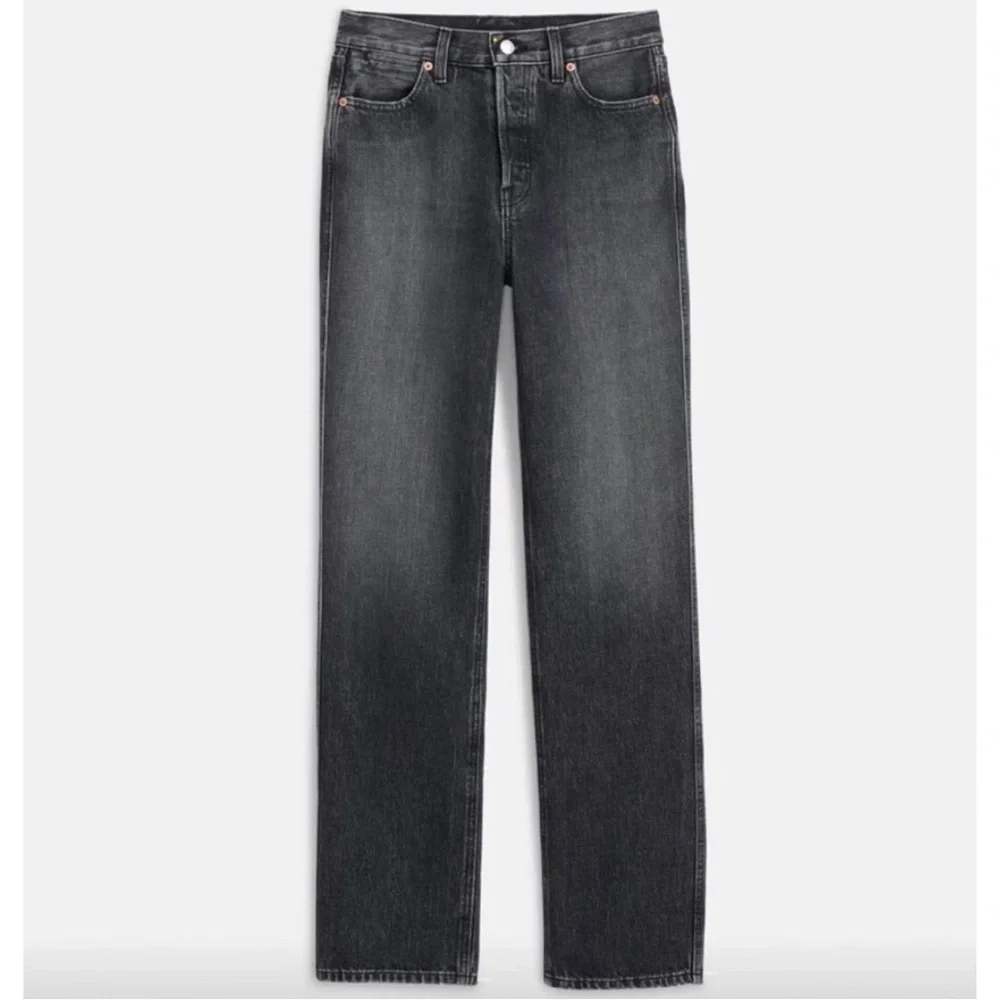 alex mill - the carla high rise straight jeans - Picture 2 of 9